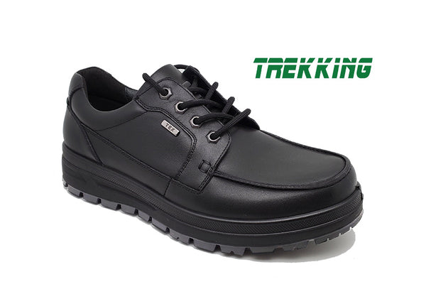 G Comfort Wide Fit Brown Nubuck Lace-Up Shoes A-912